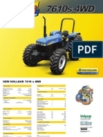 New Holland 7610s 4wd