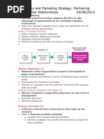 CH 2-Company and Marketing Strategy