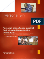 Personal Sin: Basic Christian Doctrine