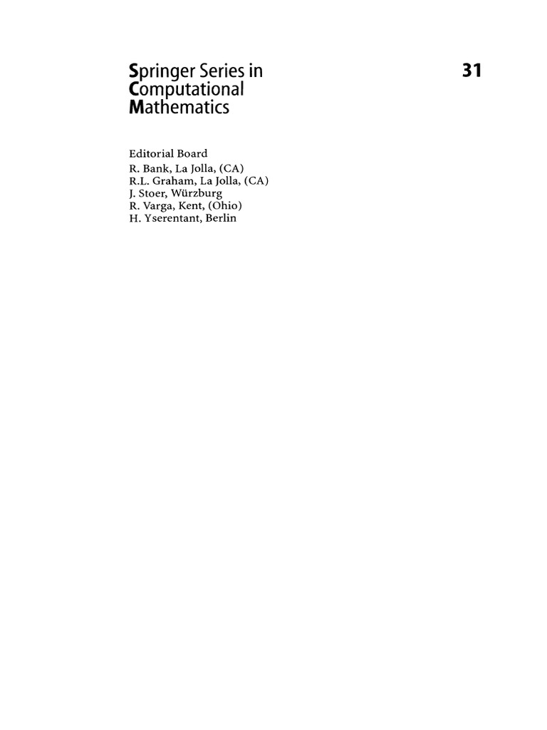 Hairer Geometric Numerical Integration | PDF | Hamiltonian