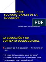 2016 Fundamentosocio Culturales de La Educacion