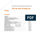 Sección 9 Conducción de Una Prueba de Pozo