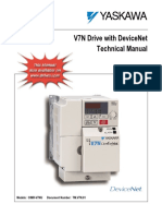 V7N Drive With Devicenet Technical Manual: Models: Cimr-V7Nu Document Number: Tm.V7N.01