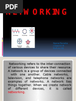 Networking: PPT Requirement For Students As Aproject