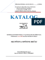 CAC Bačko Petrovo Selo - Katalog