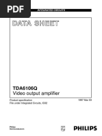 Data Sheet: TDA6106Q