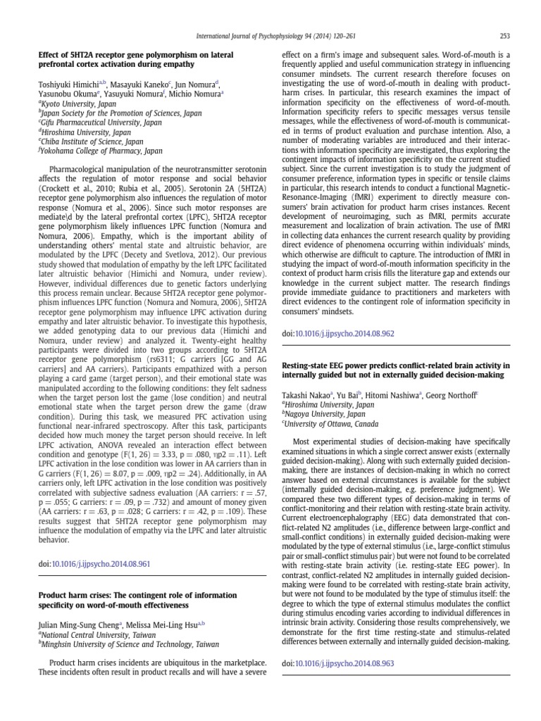 10.1016/j.ijpsycho.2014.08.962: A B C D e F A | PDF ...