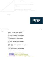 Differential Equations Main