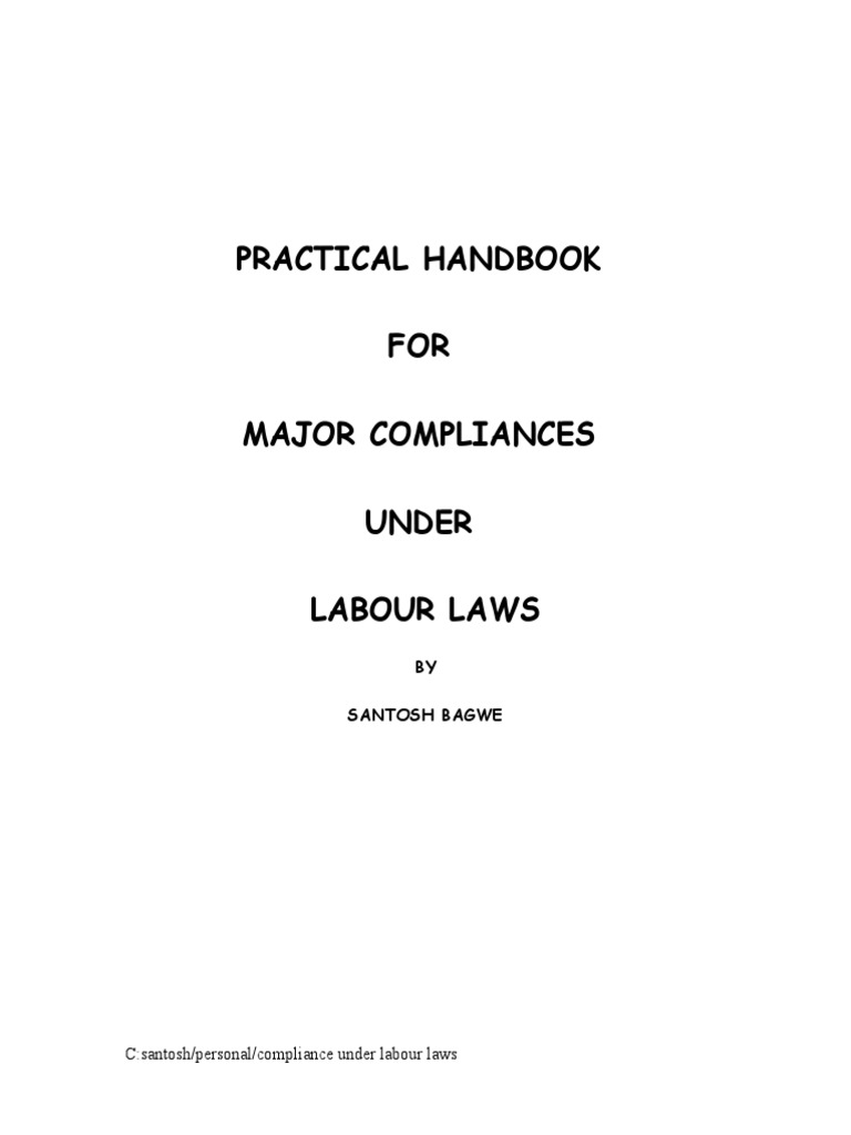 Introduction To Indian Labour Laws | PDF | Employment | Apprenticeship