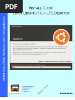 Download Install Guide Linux Ubuntu 1004 LTS Lucid Lynx Desktop v10 by Kefa Rabah SN31015443 doc pdf