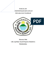 Download Makalah Administrasi Keuangan Negara Dan Daerah by Anonymous LesRApZq1 SN310156567 doc pdf