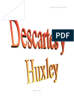 Ensayo Descartes y Huxley