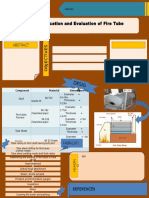 Design, Fabrication and Evaluation of Fire Tube Boiler: Names