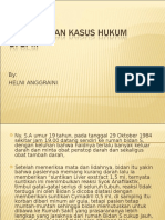 Penanganan Kasus Hukum