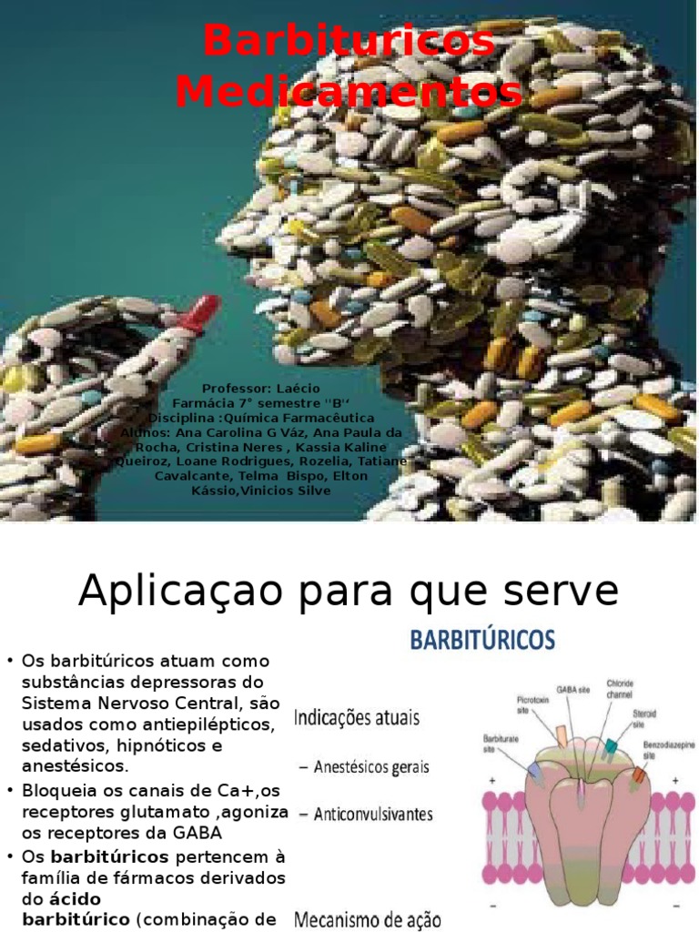 Barbituricos Medicamentos | PDF | Drogas | Farmacologia