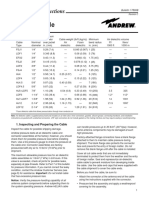 Andrew Coaxial Cable Installation Instructions-Bulletin 17800B