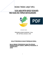 RTL: Advokasi Klien Lansia BPSTW Abiyoso Yogyakarta Yang Hilang Atau Terpisah Dari Keluarganya