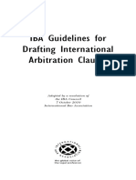 Guidelines for Drafting International Clauses