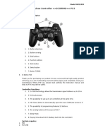 User Manual For Wireless Controller HAMA SCORPAD 00051838 PS3