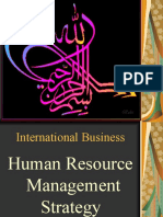 Human Resource Management Strategy 
