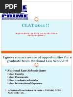 CLAT 2011 !!: An IIM Alumni Enterprise