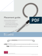 Insertion Guide of Metallic Stents