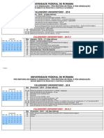 Calendario Universitario 2016 Revisado Com Anotacoes