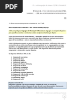 Análise e Projeto de Sistemas 2 (Uml) Unidade01