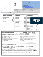 Intl Facstaff Information Form 2012 PDF
