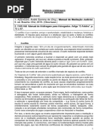 Estudo Dirigido - Mediação e Arbitragem - SJN a 2016 Fase I