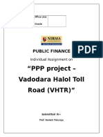 Vadodara Halol Toll Road