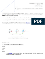 Movimientos Rectilineos