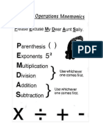 ct observation reference sheet