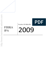 Pre Fisika Un Sma 2009 PDF