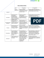 Weebly Rubric