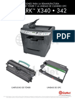 Lexmark X340 342 Reman Span