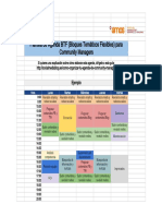 Cómo Organizar Tu Agenda de Community Manager Hoja 1