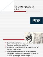 Semiologia Chirurgicala a Abdomenului