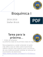 Bioquímica I - Clase 2 Sistemas Acuosos