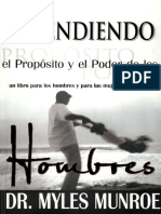 Entendiendo El Proposito y Poder de Los Hombres Myles Munroe PDF