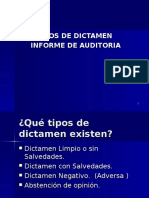 Tipos de Dictamenes