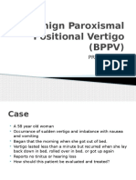 Benign Paroxusmal Positional Vertigo (BPPV) [Autosaved]