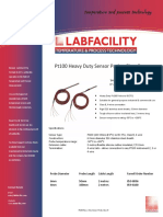 Temperature and Process Technology: Pt100 Heavy Duty Sensor Probe, Class B