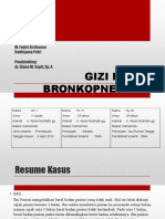 Gizi buruk + bronkopneumonia