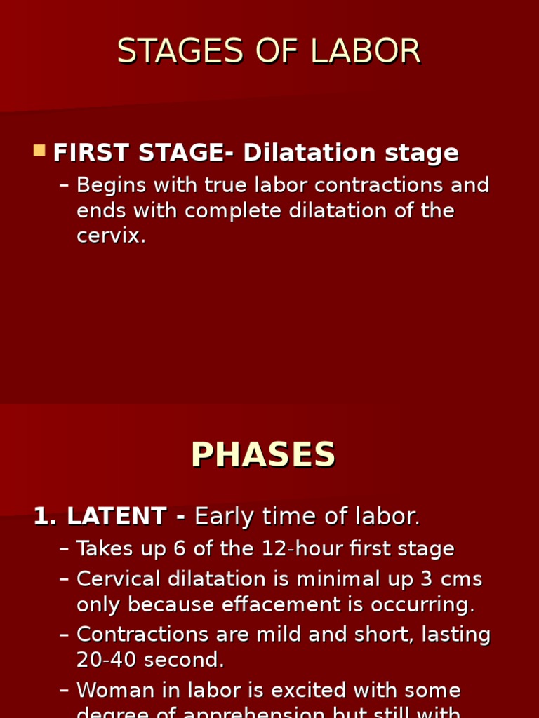 Understanding Stages of Labor | PDF | Placenta | Childbirth