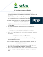 Distribution Assistant Guide: EVERY Residential Letterbox Must Be Posted Through. NO Exceptions!