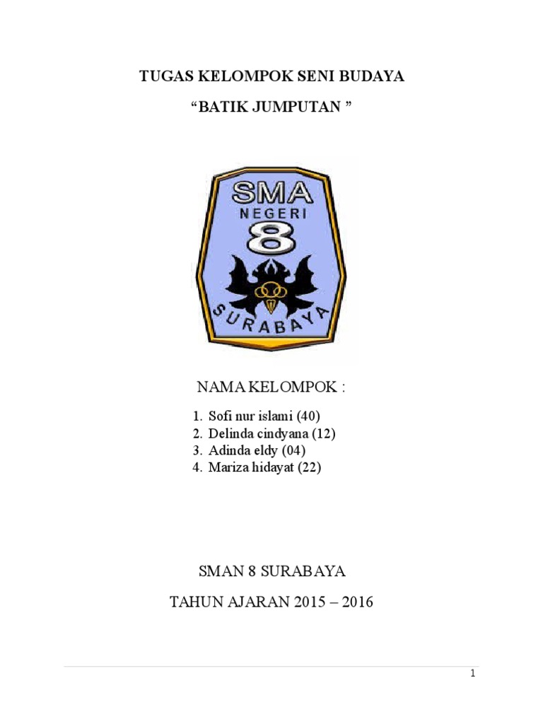  Batik  Jumputan  Kelompok 2