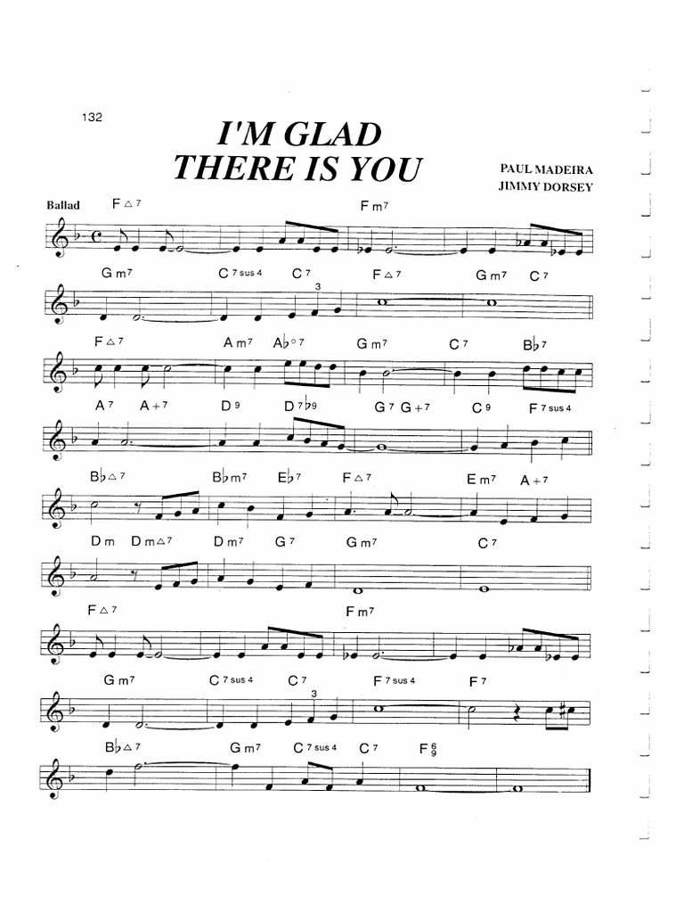 Im Glad There Is You | PDF