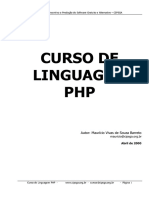 Curso Linguagem PHP 2000