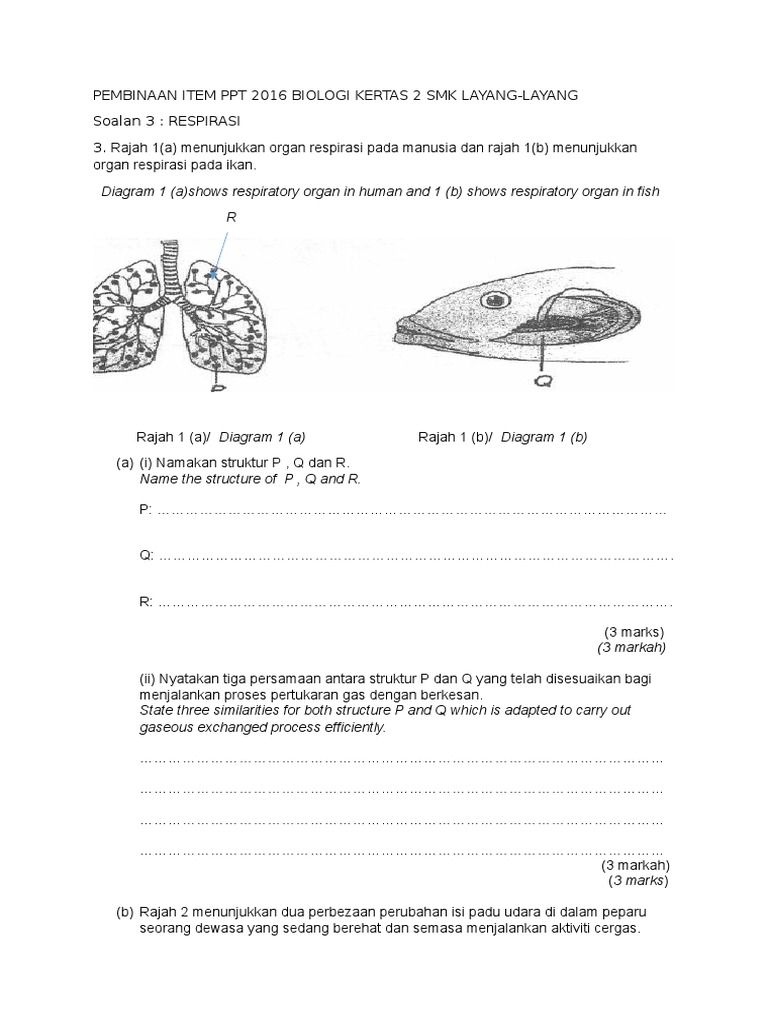 Soalan Kbat Bio Pdf